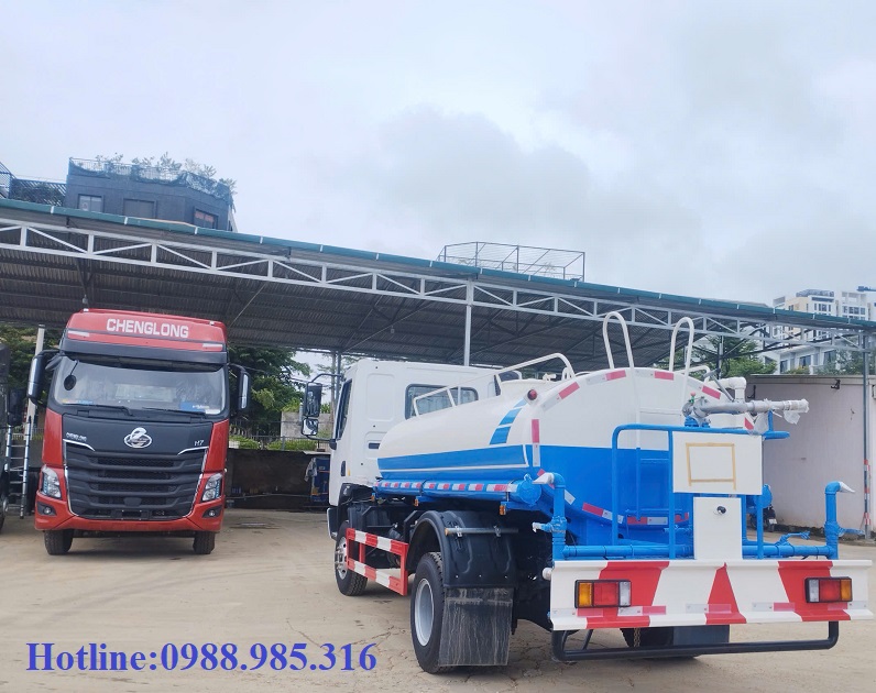 giá xe bồn tưới nước 6 khối